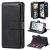 iPhone 7 Plus/8 Plus Multi-function 10 Card Slots Wallet Case Black