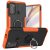 Moto G60 Hybrid Rugged PC + TPU Ring Kickstand Case Orange