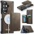 CaseMe Samsung Galaxy Z Fold8 Ultra Detachable Magnetic Wallet Case with RFID Blocking & Wireless Charging Coffee