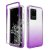 Samsung Galaxy S20 Ultra Shockproof Clear Gradient Cover Purple