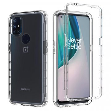 OnePlus Nord N10 5G Shockproof Clear Gradient Cover Clear