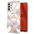 Samsung Galaxy A32 5G Flower Pattern Marble Electroplating TPU Case Crown
