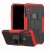 Hybrid Rugged iPhone XS/X Kickstand Shockproof Case Red