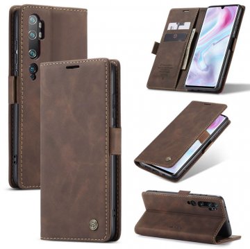 CaseMe Xiaomi Mi CC9 Pro/Mi Note 10/Mi Note 10 Pro Wallet Case Coffee