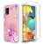 Samsung Galaxy A51 5G Clear Bumper TPU Rose Flowers Case