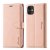 Forwenw iPhone 11 Wallet Magnetic Kickstand Case Rose Gold