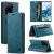 Autspace Samsung Galaxy S20 Ultra Wallet Kickstand Magnetic Case Blue