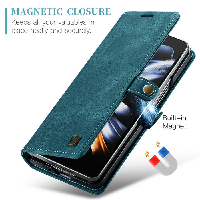 AutSpace Samsung Galaxy Z Fold4 Wallet KiskStand Case