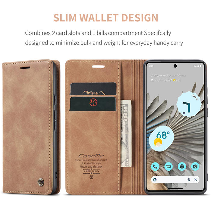 CaseMe Xiaomi 12 Lite Wallet Kickstand Magnetic Flip Case