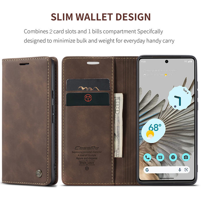 CaseMe Xiaomi 12 Lite Wallet Kickstand Magnetic Flip Case