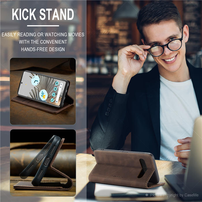 CaseMe Xiaomi 12 Lite Wallet Kickstand Magnetic Flip Case