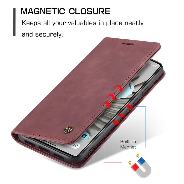 CaseMe Xiaomi 12 Lite Wallet Kickstand Magnetic Flip Case