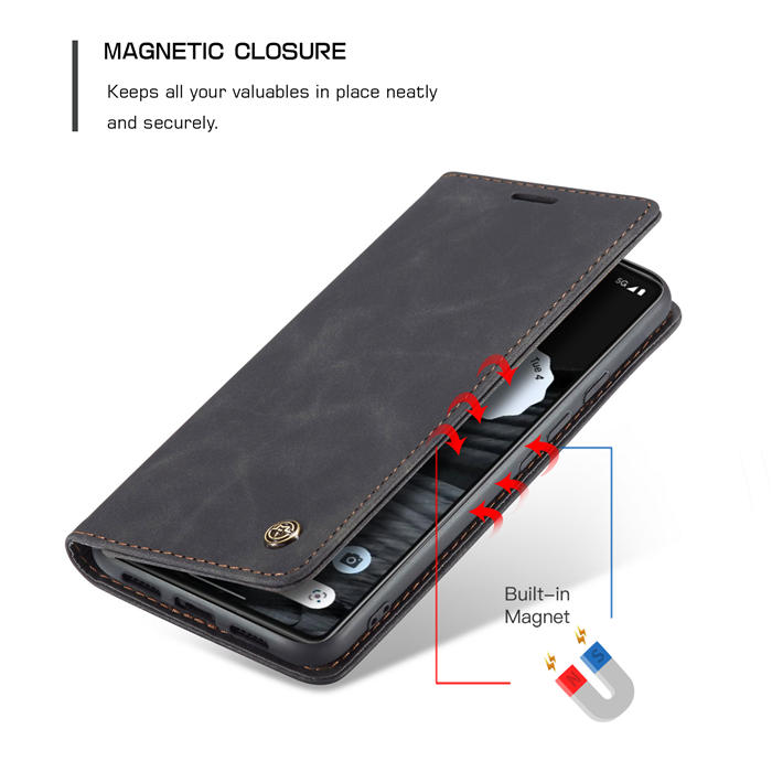 CaseMe Google Pixel 7 Wallet Kickstand Magnetic Flip Case