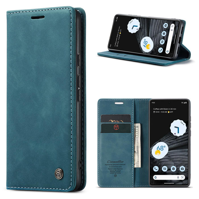 CaseMe Google Pixel 7 Wallet Kickstand Magnetic Flip Case