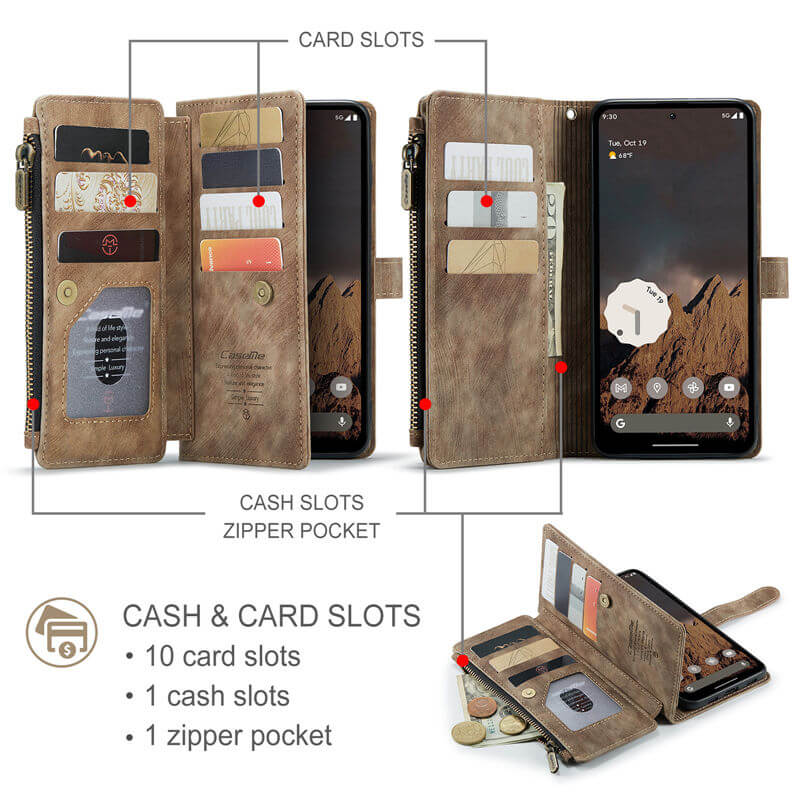 CaseMe Google Pixel 11 Pro XL Wallet Case