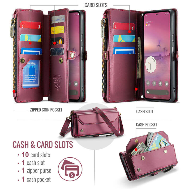 CaseMe Google Pixel 11 Pro XL Wallet Case