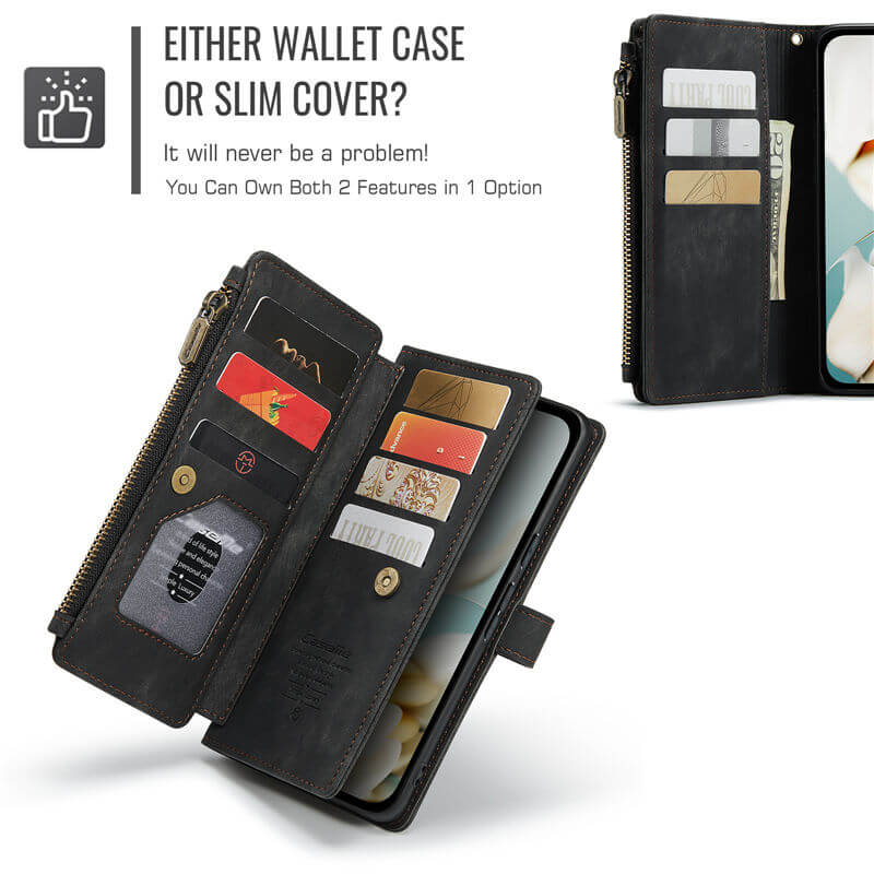 CaseMe Google Pixel 9A Wallet Case with Wrist Strap