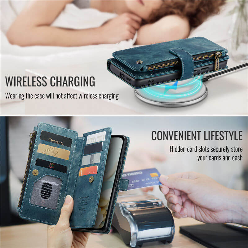 CaseMe Google Pixel 9A Wallet Case with Wrist Strap