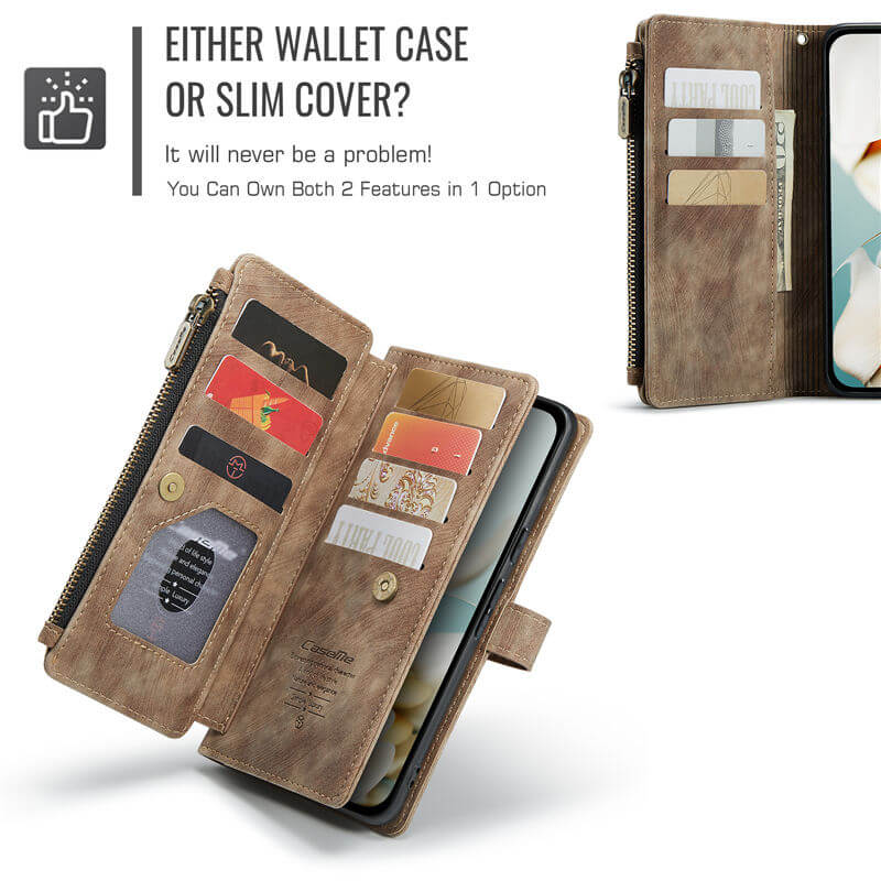 CaseMe Google Pixel 9A Wallet Case with Wrist Strap