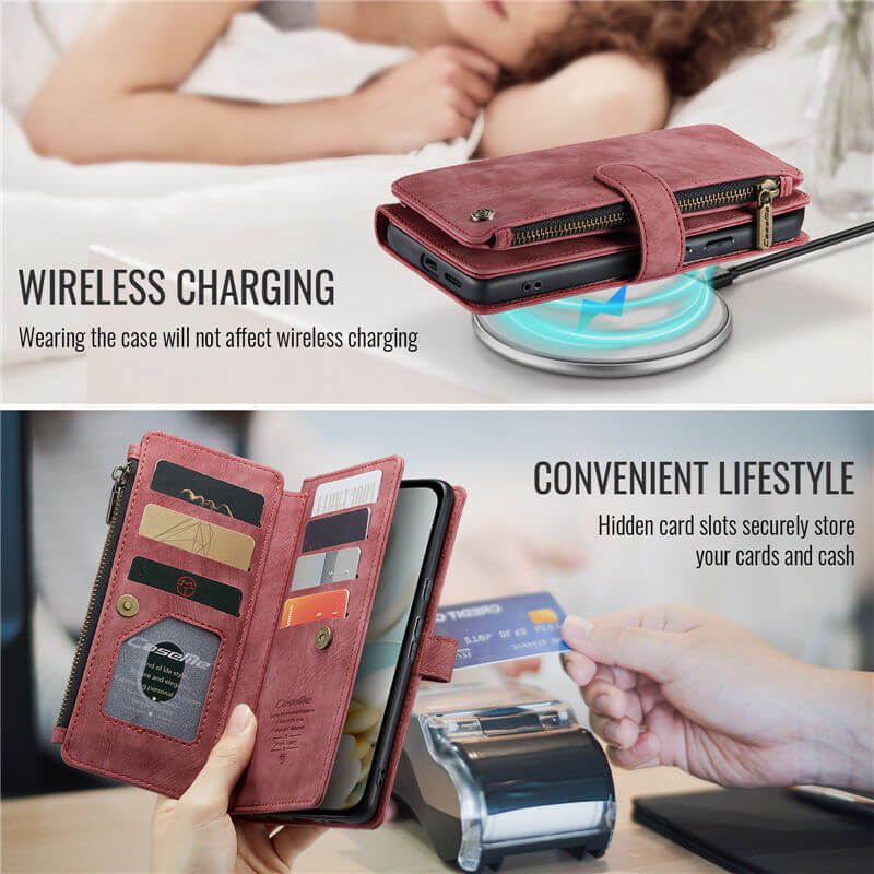 CaseMe Google Pixel 9A Wallet Case with Wrist Strap