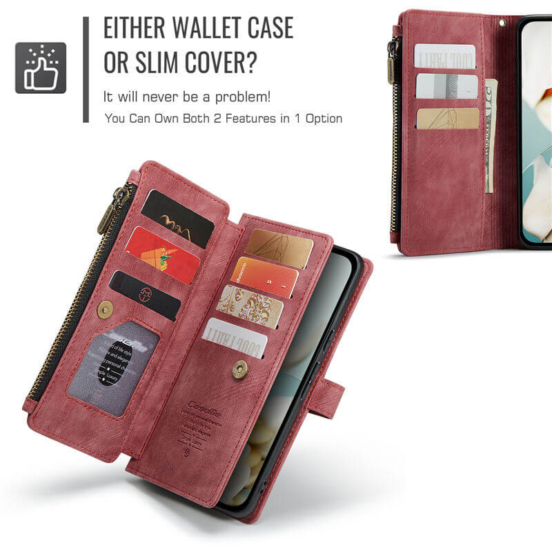 CaseMe Google Pixel 9A Wallet Case with Wrist Strap