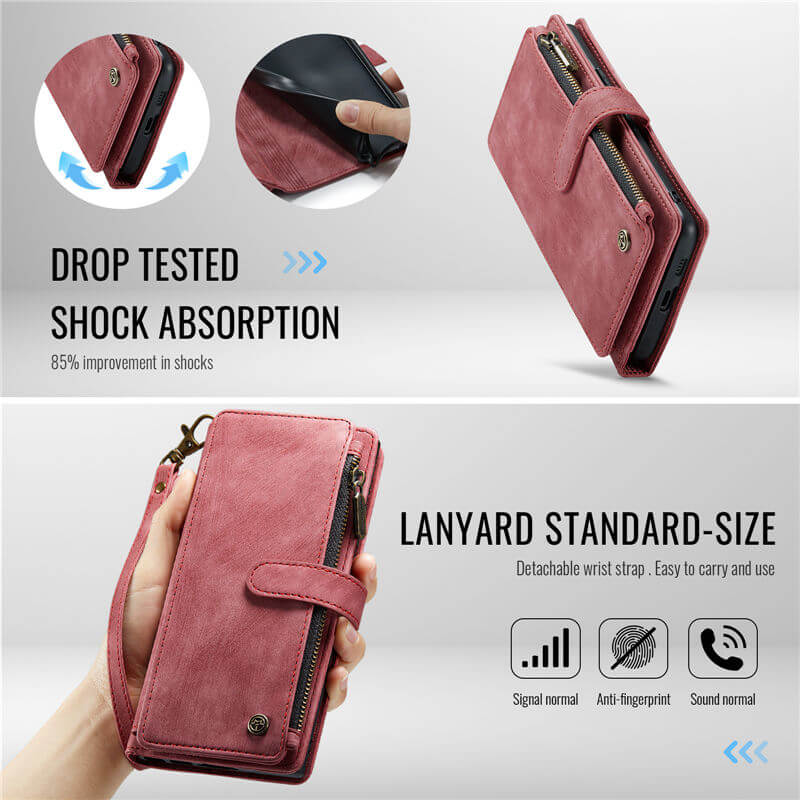 CaseMe Google Pixel 9A Wallet Case with Wrist Strap