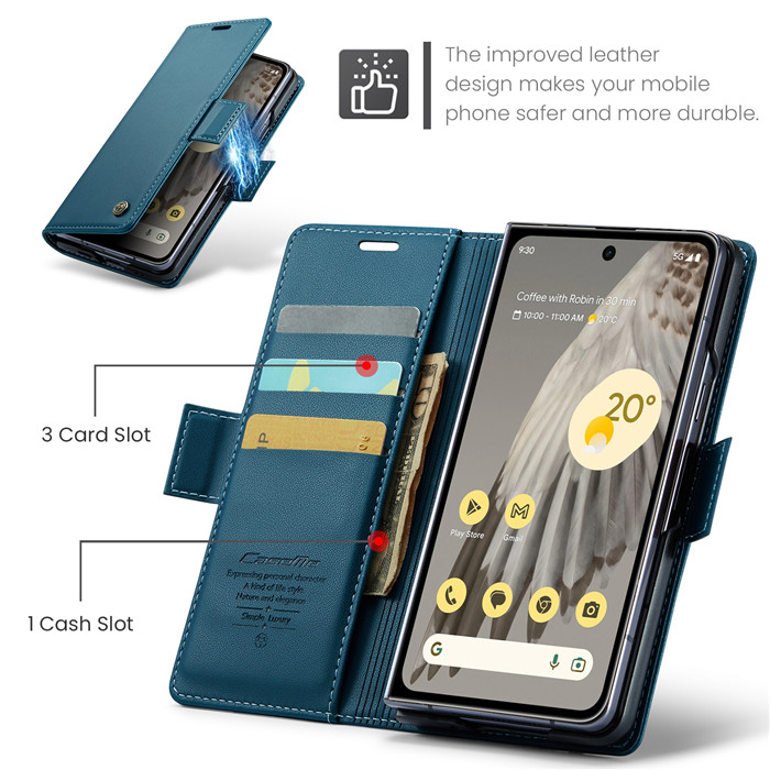 CaseMe Samsung Galaxy Z Fold 5 Wallet RFID Blocking Case