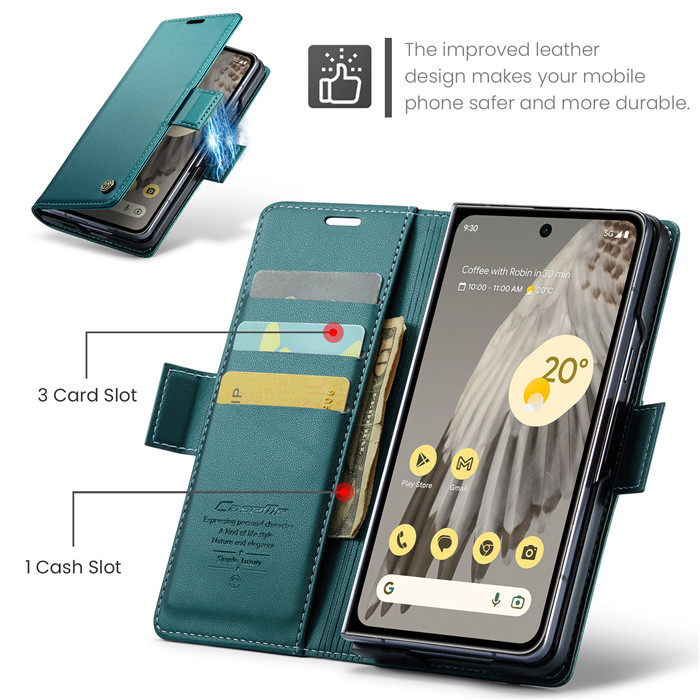 CaseMe Samsung Galaxy Z Fold 5 Wallet RFID Blocking Case