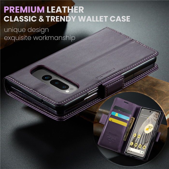 CaseMe Samsung Galaxy Z Fold 5 Wallet RFID Blocking Case