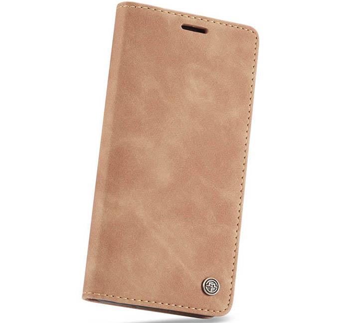 CaseMe Huawei P Smart Retro Wallet Kickstand Magnetic Flip Leather Case