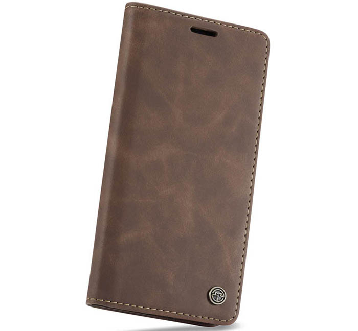 CaseMe Huawei P Smart Retro Wallet Kickstand Magnetic Flip Leather Case