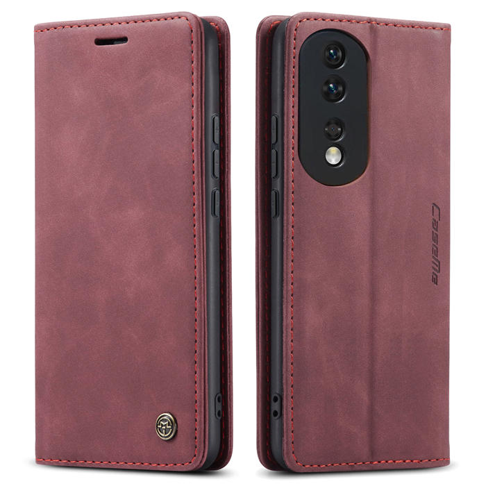 CaseMe Honor 80 Pro Wallet Suede Leather Case