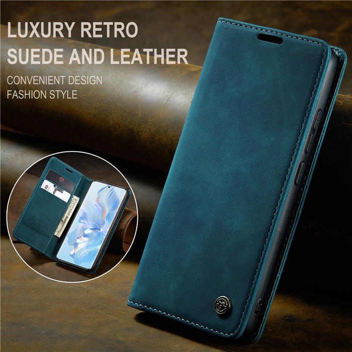 CaseMe Honor 80 Wallet Suede Leather Case