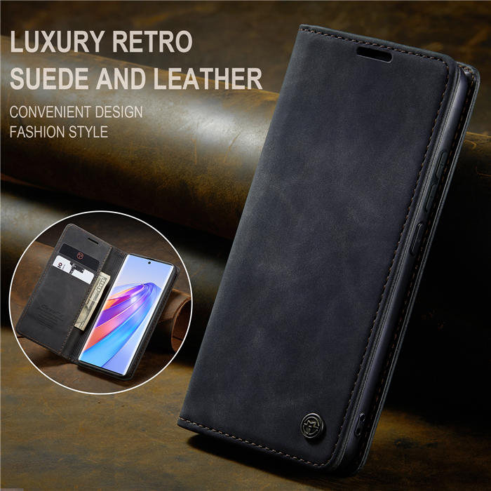 CaseMe Honor X40 Wallet Suede Leather Case