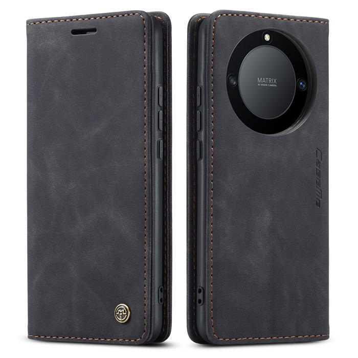 CaseMe Honor X40 Wallet Suede Leather Case