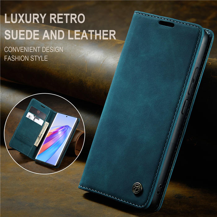 CaseMe Honor X40 Wallet Suede Leather Case