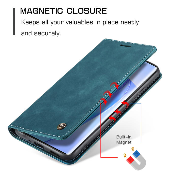 CaseMe Honor X40 Wallet Suede Leather Case