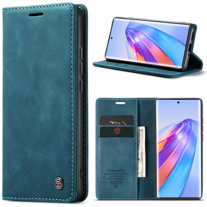 CaseMe Honor X40 Wallet Suede Leather Case