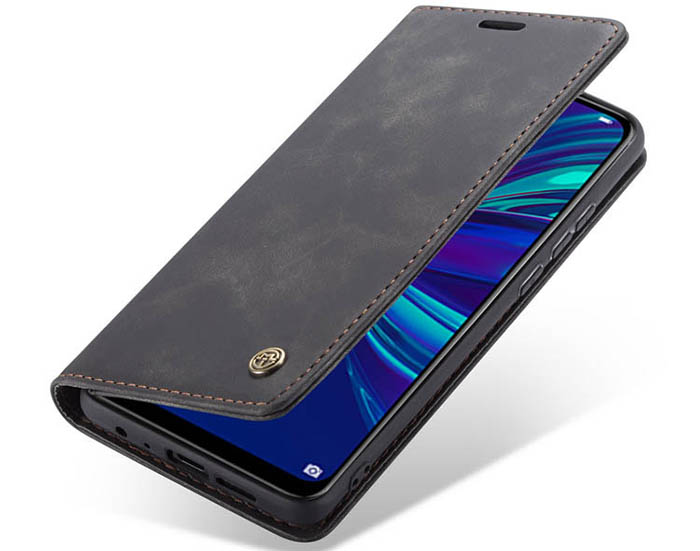 CaseMe Huawei P Smart 2019 Retro Wallet Kickstand Magnetic Flip Leather Case