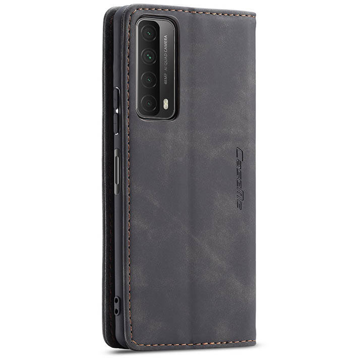 CaseMe Huawei P Smart 2021 Wallet Kickstand Magnetic Flip Leather Case