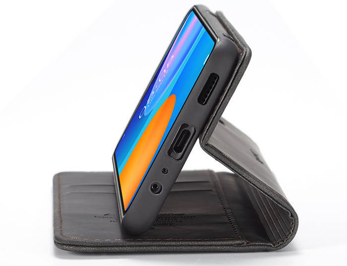 CaseMe Huawei P Smart 2021 Wallet Kickstand Magnetic Flip Leather Case