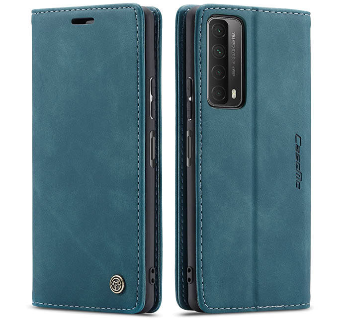 CaseMe Huawei P Smart 2021 Wallet Kickstand Magnetic Flip Leather Case