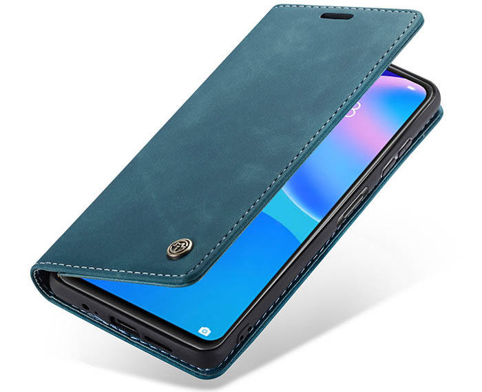 CaseMe Huawei P Smart 2021 Wallet Kickstand Magnetic Flip Leather Case