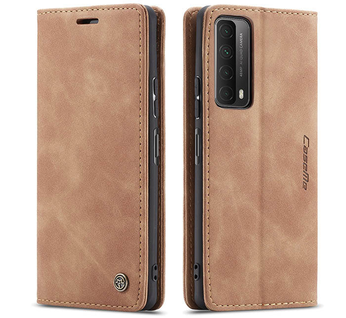 CaseMe Huawei P Smart 2021 Wallet Kickstand Magnetic Flip Leather Case