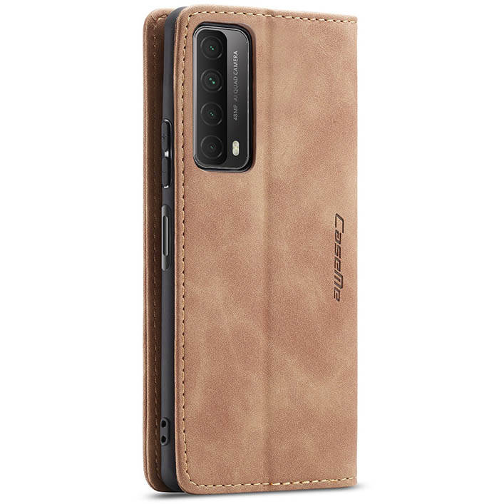 CaseMe Huawei P Smart 2021 Wallet Kickstand Magnetic Flip Leather Case