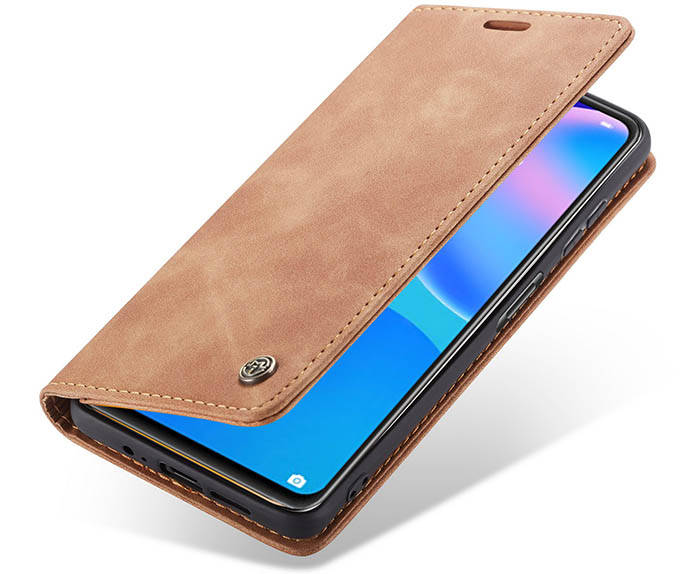 CaseMe Huawei P Smart 2021 Wallet Kickstand Magnetic Flip Leather Case