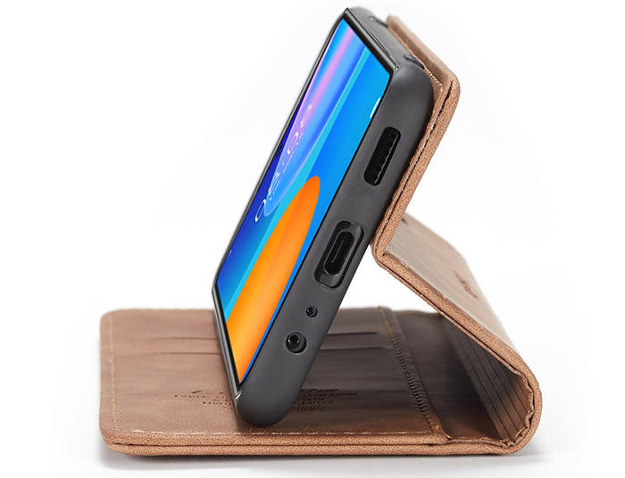 CaseMe Huawei P Smart 2021 Wallet Kickstand Magnetic Flip Leather Case