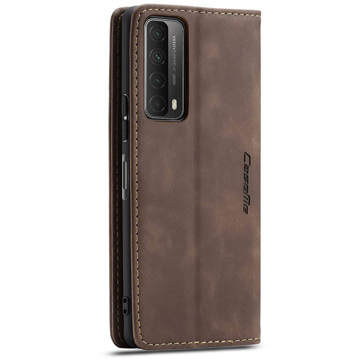 CaseMe Huawei P Smart 2021 Wallet Kickstand Magnetic Flip Leather Case