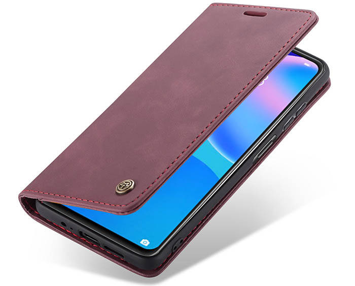 CaseMe Huawei P Smart 2021 Wallet Kickstand Magnetic Flip Leather Case