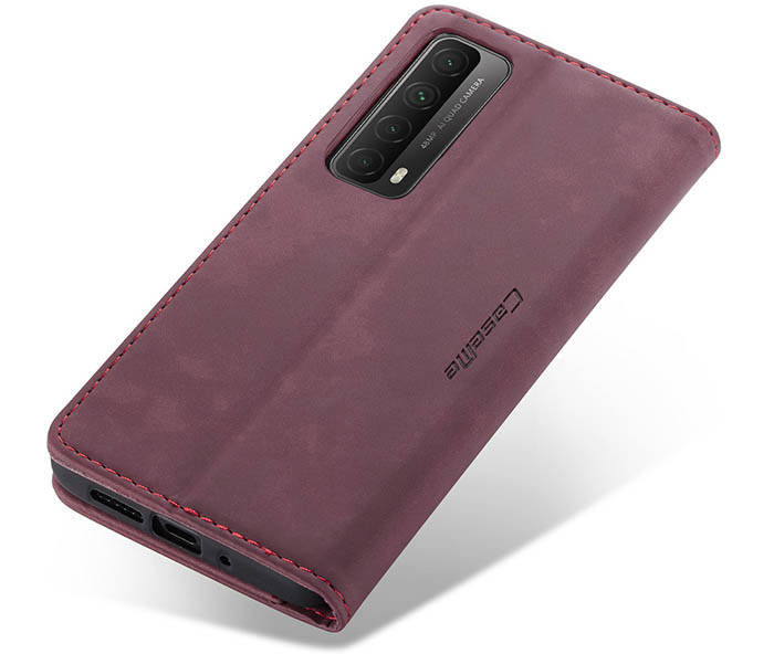 CaseMe Huawei P Smart 2021 Wallet Kickstand Magnetic Flip Leather Case